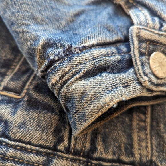 Vintage Thick Lined Adventures of Tin Tin Demin Jacket Unique - Picture 12 of 15